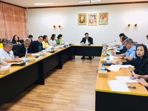 สำนักงานการปฏิรูปที่ดินจังหวัดระยอง ร่วมประชุมคณะกรรมการประเมินผล       การควบคุมภายในและการบริหารจัดการความเสี่ยงจังหวัดระยอง ครั้งที่ 1/2562 