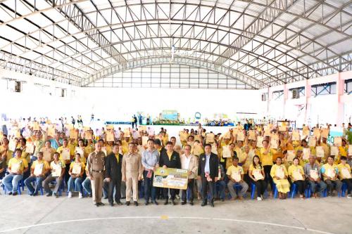 สำนักงานการปฏิรูปที่ดินจังหวัดระยอง (ส.ป.ก.ระยอง) จัดโครงการฝึกอบรมก่อนมอบหนังสืออนุญาตให้เข้าทำประโยชน์ในเขตปฏิรูปที่ดิน (ส.ป.ก.4-01)