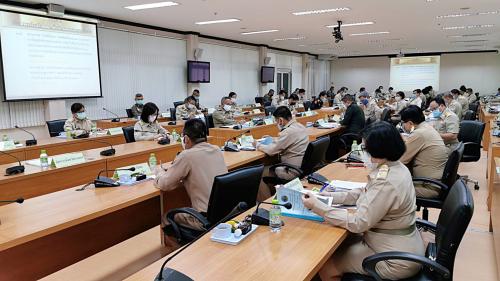 สำนักงานการปฏิรูปที่ดินจังหวัดระยอง ร่วมประชุมกรมการจังหวัด หัวหน้าส่วนราชการ และหัวหน้าหน่วยงานประจำจังหวัด ครั้งที่ 3/2563 ประจำเดือนมีนาคม 2563