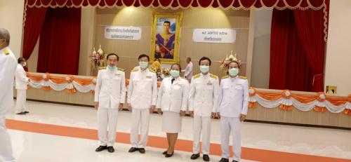 สำนักงานการปฏิรูปที่ดินจังหวัดระยอง ร่วมงานวันคล้ายวันสวรรคตสมเด็จพระนเรศวรมหาราช