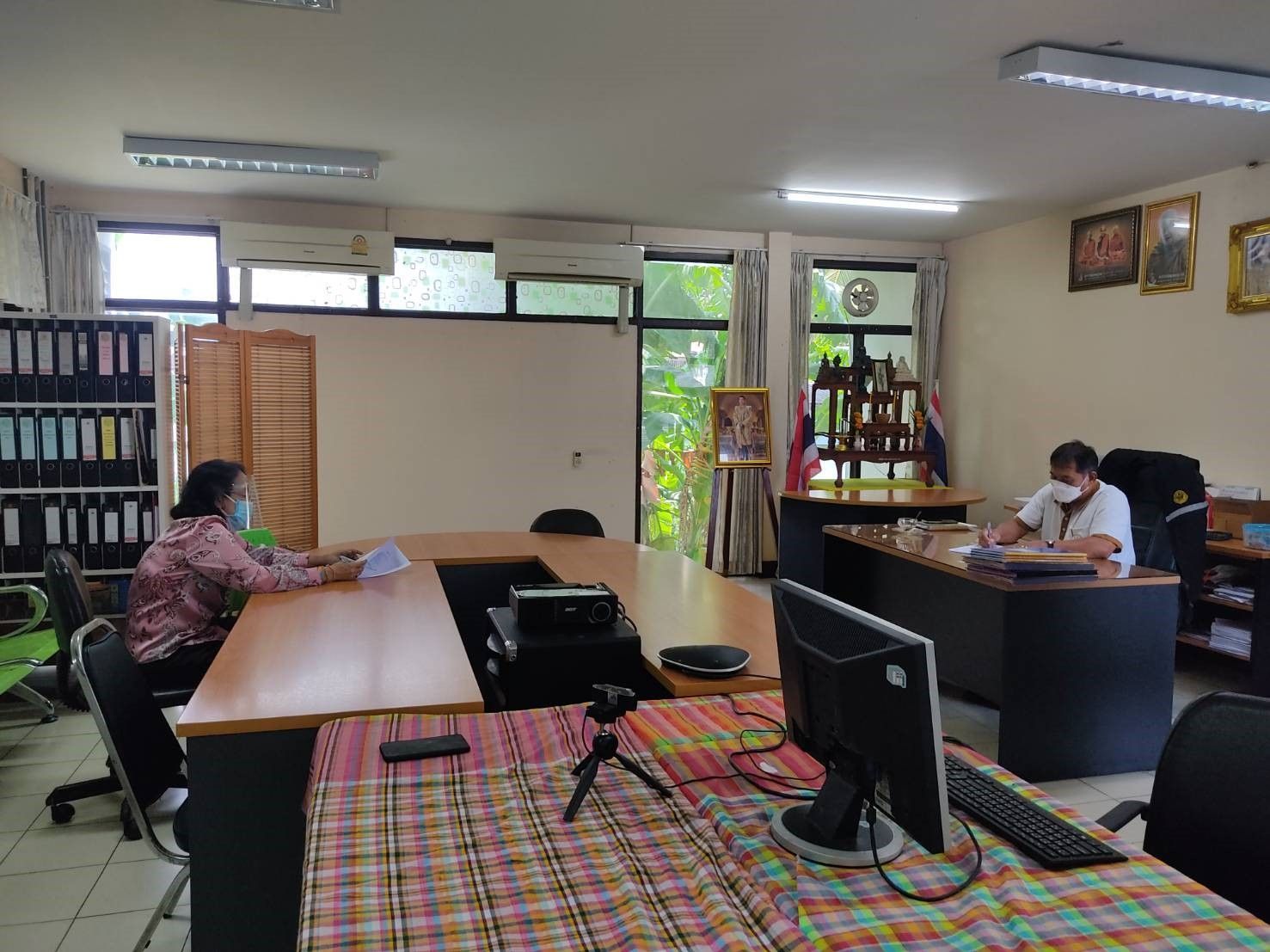 การติดตามและประเมินผลผู้นำเยาวชนเกษตรที่ผ่านการฝึกงานในประเทศญี่ปุ่น ณ จังหวัดลพบุรี