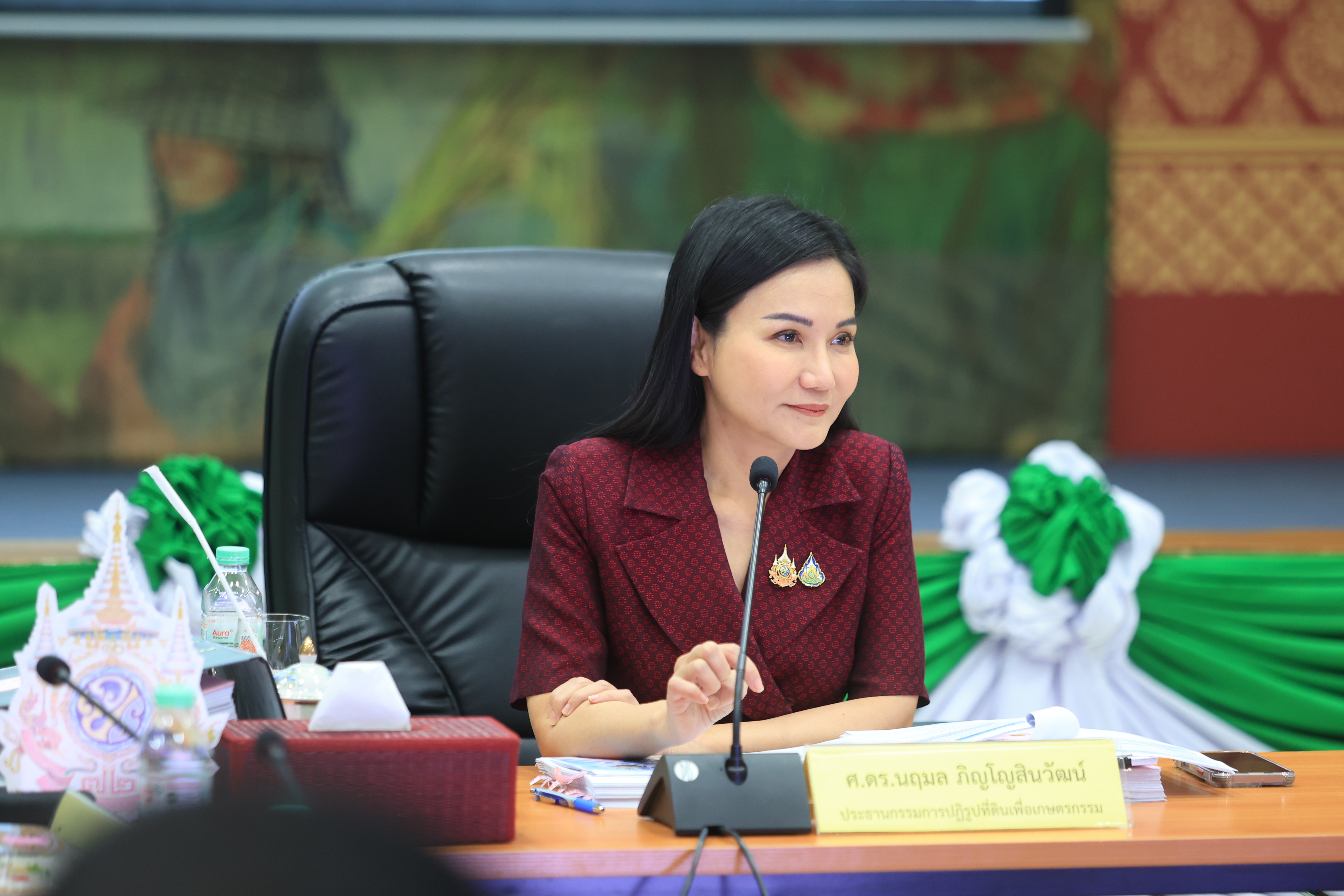 สำนักวิชาการและแผนงาน เป็นเจ้าภาพจัดการประชุม คณะกรรมการปฏิรูปที่ดินเพื่อเกษตรกรรม ครั้งที่ 1/2568
