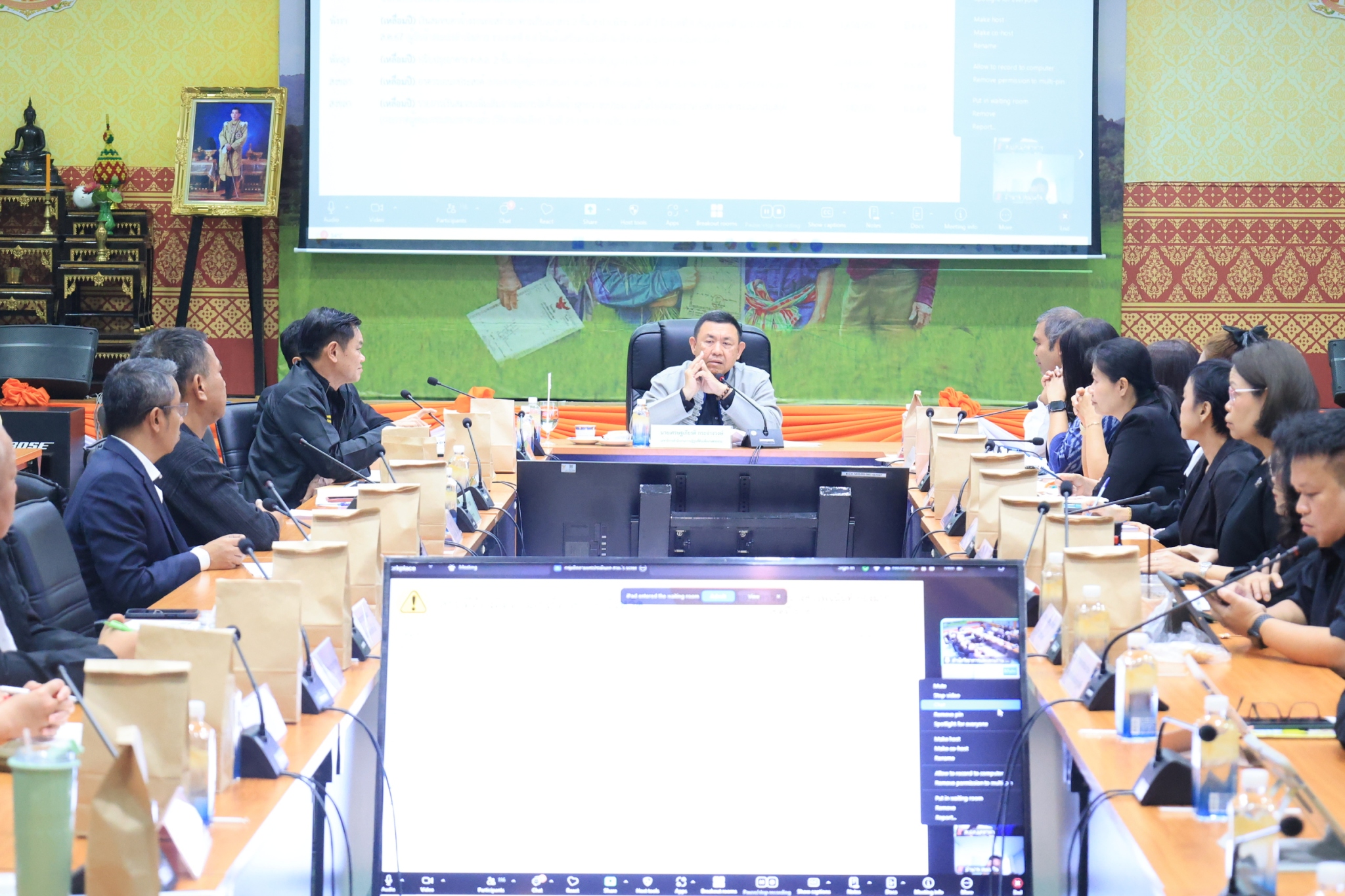 เลขาธิการ ส.ป.ก. ประชุมคณะทำงานติดตามเร่งรัดการใช้จ่ายเงินงบประมาณประจำปีงบประมาณ พ.ศ. 2569 ของ ส.ป.ก. ครั้งที่ 2/2569