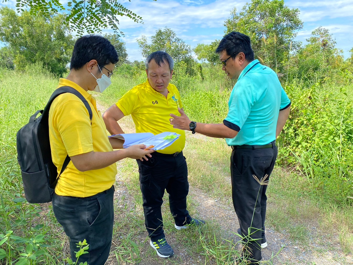 สำนักวิชาการและแผนงาน ร่วมกับ สำนักบริหารกองทุน ติดตามความก้าวหน้าการดำเนินการโครงการบริหารจัดการที่ดินแปลงว่างในเขตปฏิรูปที่ดินจังหวัดพระนครศรีอยุธยา