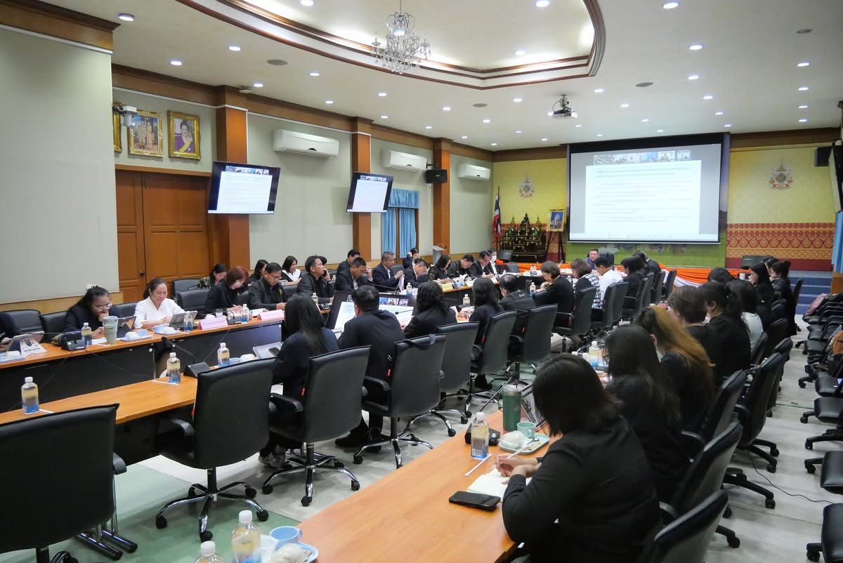 title - เลขาธิการ ส.ป.ก. ประชุมคณะทำงานติดตามเร่งรัดการใช้จ่ายเงินงบประมาณประจำปีงบประมาณ พ.ศ. 2569 ของ ส.ป.ก. ครั้งที่ 1/2569