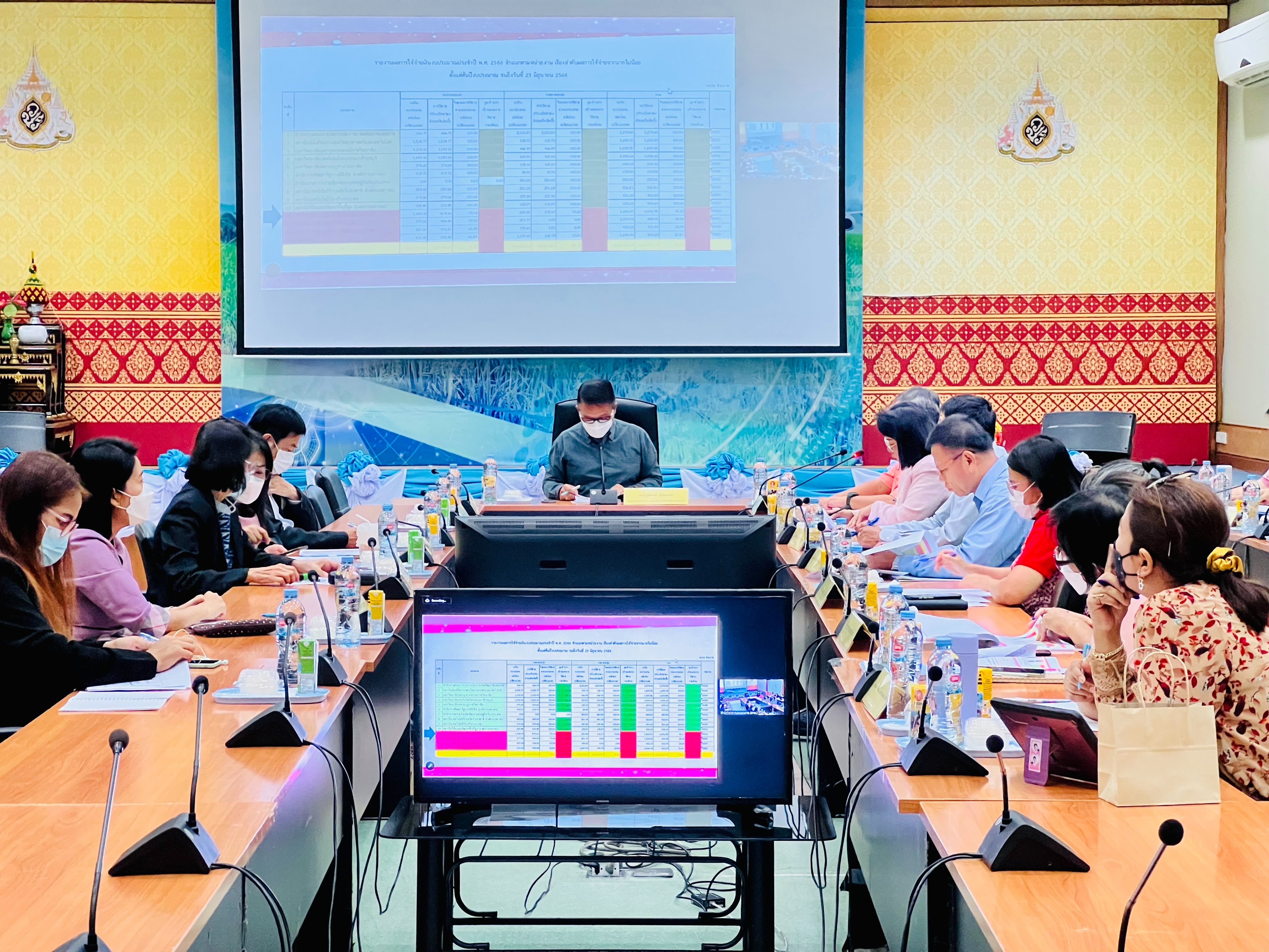 การประชุมคณะทำงานติดตามเร่งรัดการใช้จ่ายงบประมาณฯ ปีงบประมาณ พ.ศ. 2566 ของ ส.ป.ก. ครั้งที่ 4/2566