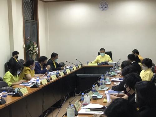 การประชุมเตรียมความพร้อมในการชี้แจงงบประมาณรายจ่ายประจำปีงบประมาณ พ.ศ. 2564