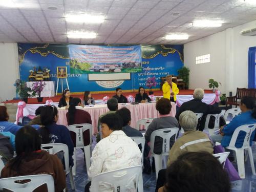 จัดเวทีชุมชน จัดทำแผนรายแปลง การวิเคราะห์กำหนดเป้าหมายการพัฒนาแปลง