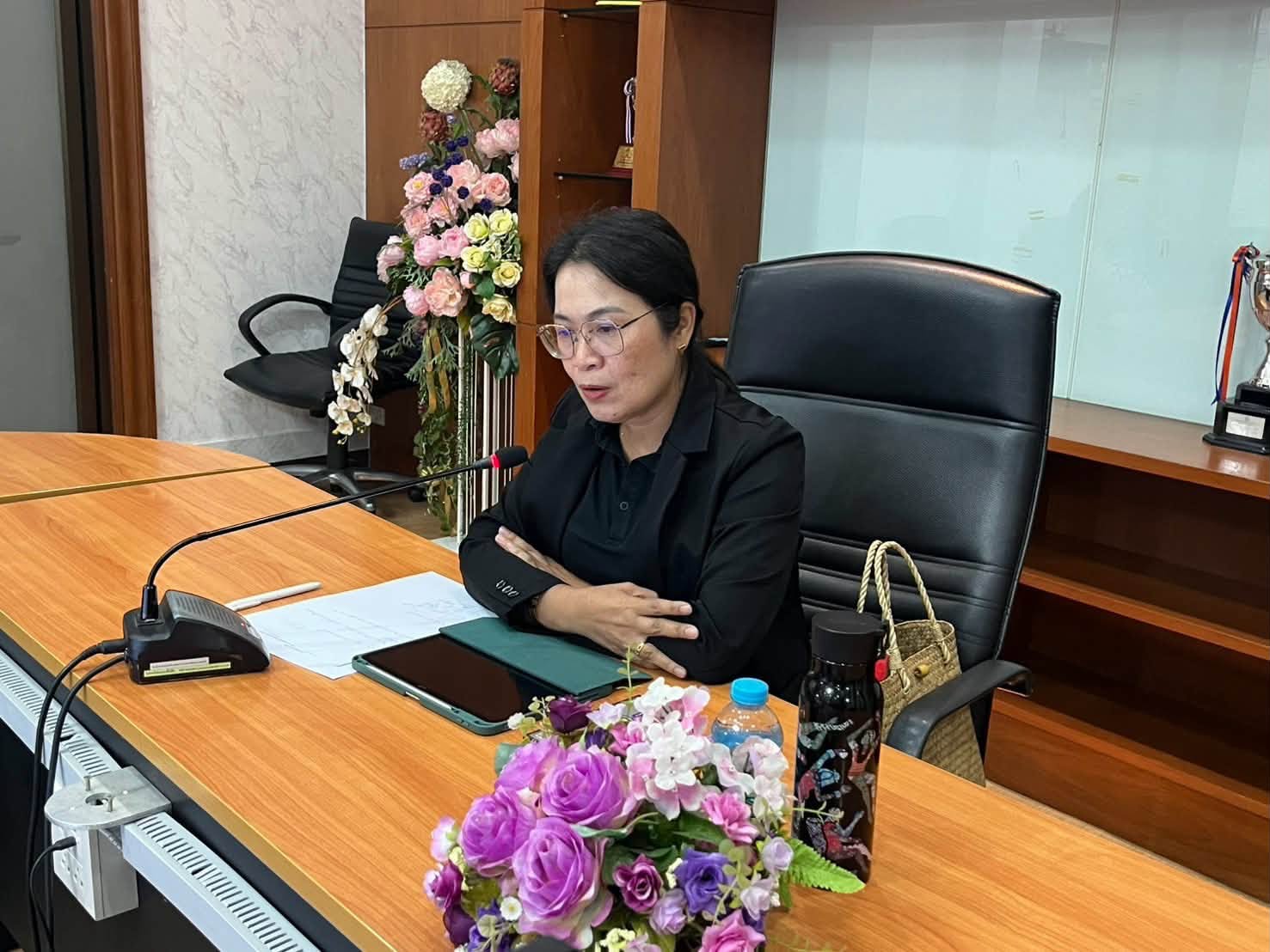 title - การประชุมชี้แจงการใช้งานฐานข้อมูลโครงการอนุรักษ์พันธุกรรมพืชอันเนื่องมาจากพระราชดำริฯ ส.ป.ก.