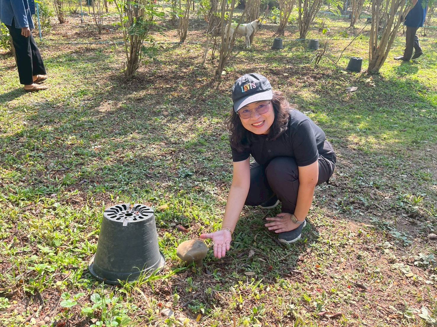 title - กปร. ลงพื้นที่ศึกษาดูงานนวัตกรรมการใช้ประโยชน์จากเห็ดไมคอร์ไรซาในการบริหารจัดการพื้นที่ ณ อำเภอร้องกวางและอำเภอสอง จังหวัดแพร่