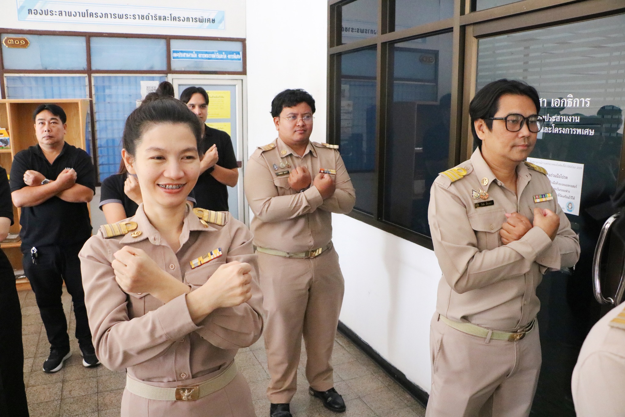title - กองประสานงานโครงการพระราชดำริและโครงการพิเศษ (กปร.) ประกาศเจตนารมณ์เป็นองค์กรคุณธรรม ประจำปีงบประมาณ พ.ศ. 2569