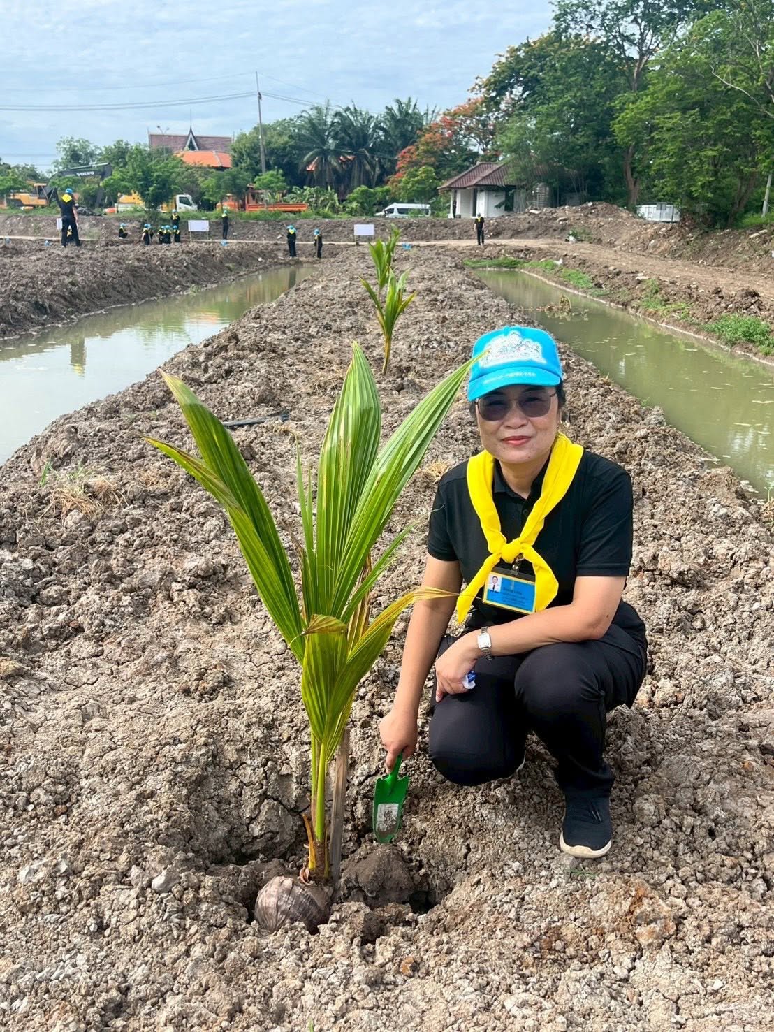 title - กปร. ร่วมกิจกรรมจิตอาสาพัฒนาด้านการเกษตร ณ ศูนย์ส่งเสริมและพัฒนาอาชีพเสริมนอกภาคการเกษตร