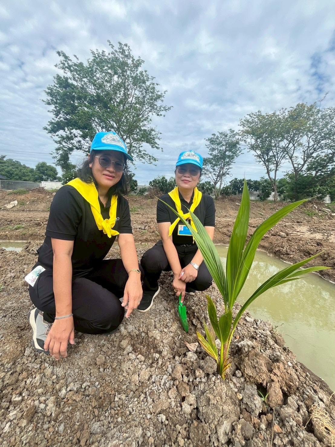 title - กปร. ร่วมกิจกรรมจิตอาสาพัฒนาด้านการเกษตร ณ ศูนย์ส่งเสริมและพัฒนาอาชีพเสริมนอกภาคการเกษตร