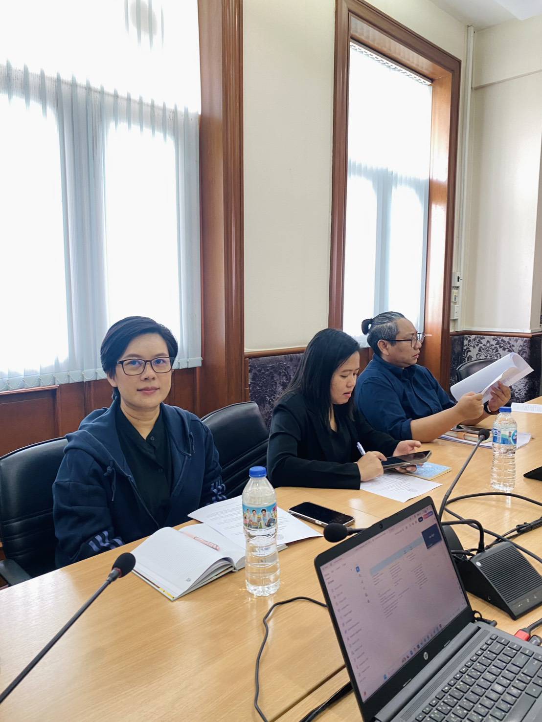 title - ประชุมคณะทำงานในการดำเนินงานส่งเสริมคุณธรรมของ กปร. ครั้งที่ 2/2569 