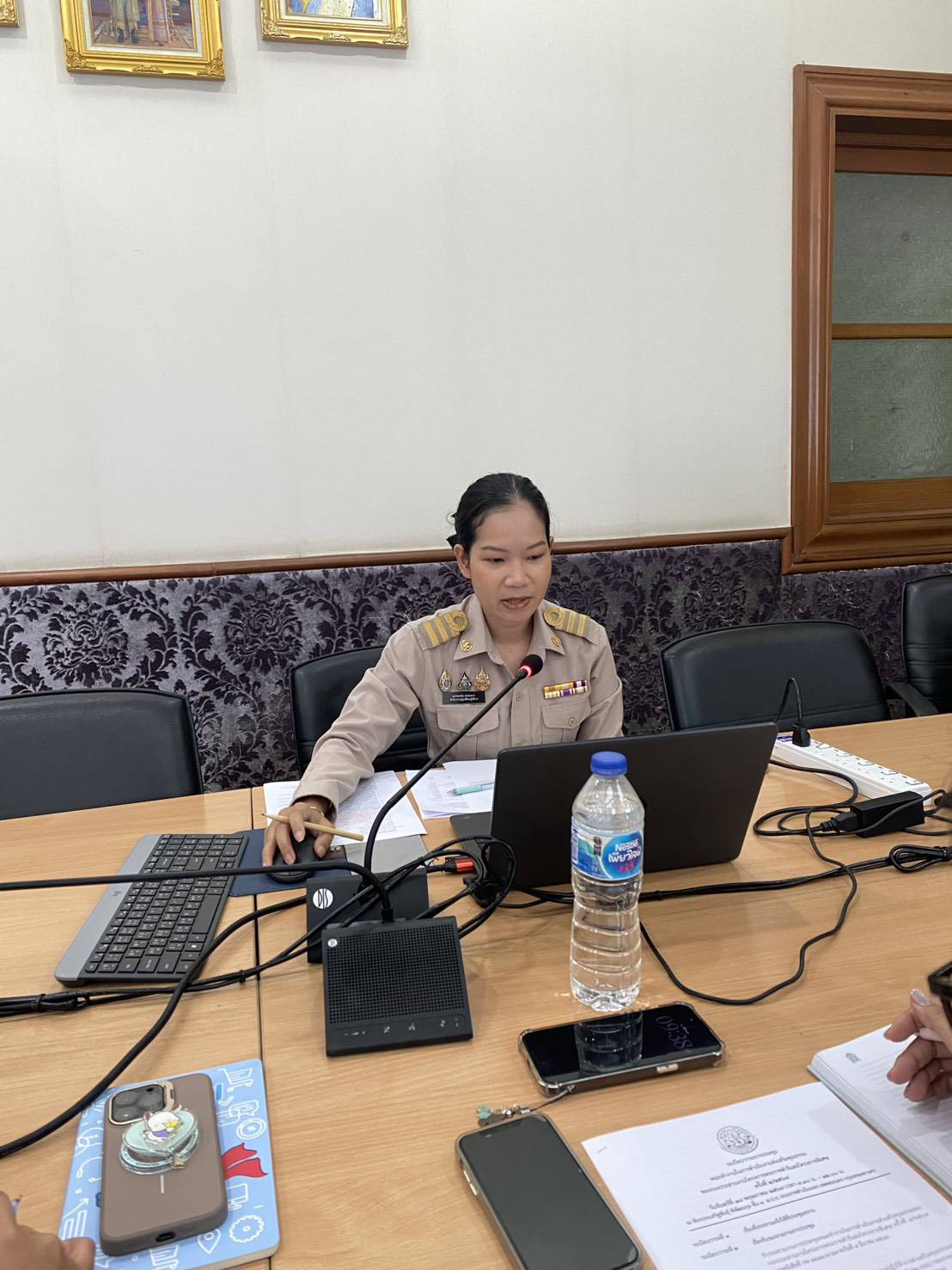 title - ประชุมคณะทำงานในการดำเนินงานส่งเสริมคุณธรรมของ กปร. ครั้งที่ 2/2569 