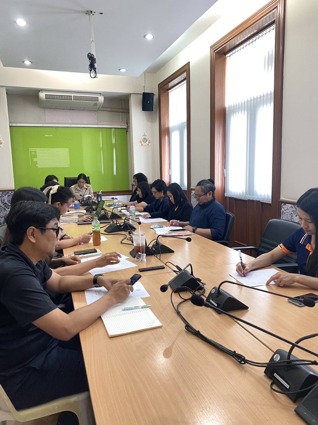 title - ประชุมคณะทำงานในการดำเนินงานส่งเสริมคุณธรรมของ กปร. ครั้งที่ 2/2569 