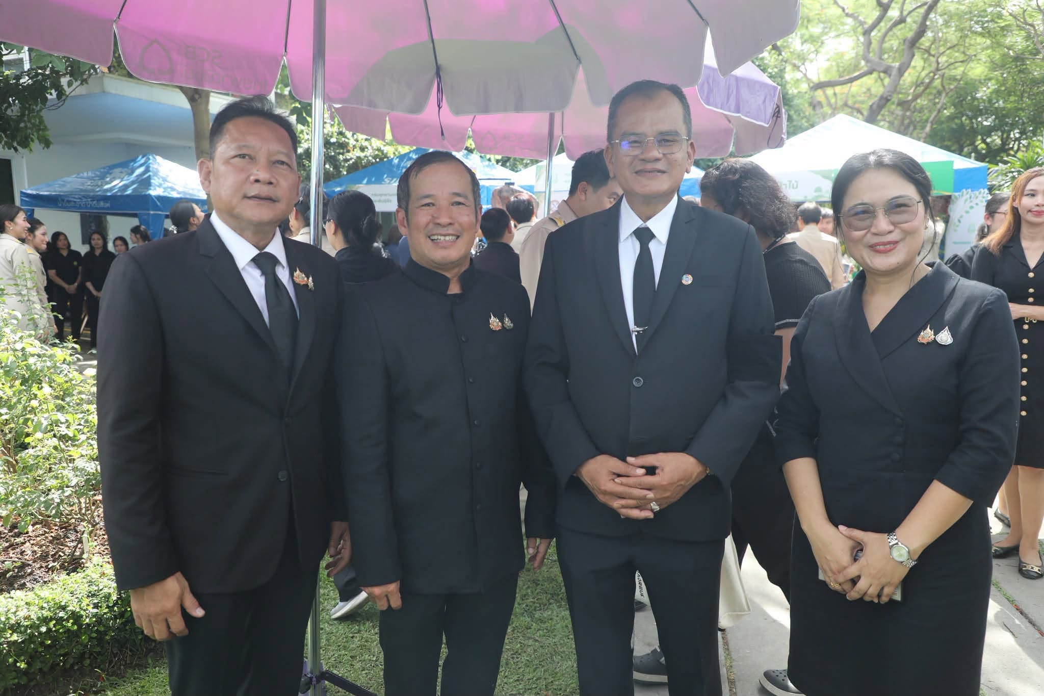 title - กองประสานงานโครงการพระราชดำริและโครงการพิเศษ ร่วมงานแถลงข่าว “สีสรรพรรณไม้ เทิดไท้บรมราชินีนาถ” ประจำปี 2569