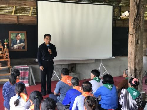 โครงการฝึกอบรมเชิงปฏิบัติการ หลักสูตร การพัฒนาระบบการผลิตทางการเกษตรสู่กสิกรรมยั่งยืน ภายใต้โครงการพัฒนาระบบกสิกรรมด้วยศาสตร์พระราชา ลุ่มน้ำยม รุ่นที่ 2 