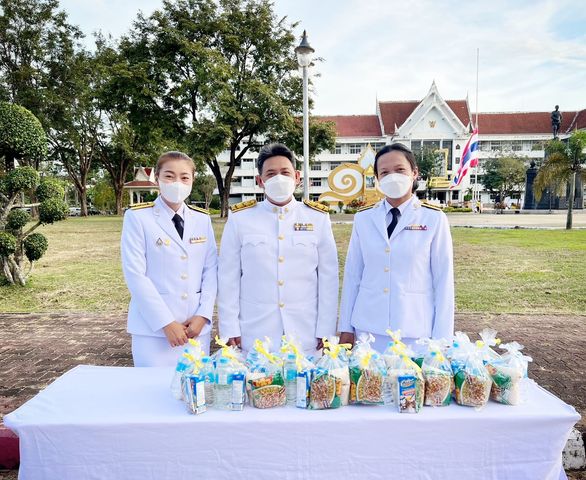 ส.ป.ก.สระแก้ว เข้าร่วมพิธี เนื่องในวันคล้ายวันพระบรมราชสมภพ พระบาทสมเด็จพระบรมชนกาธิเบศร มหาภูมิพลอดุลยเดชมหาราชบรมนาถบพิตร วันชาติ และวันพ่อแห่งชาติ 5 ธันวาคม 2565
