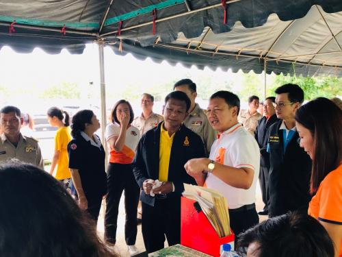 ส.ป.ก.สระแก้ว ร่วมโครงการหน่วยบำบัดทุกข์ บำรุงสุข สร้างรอยยิ้มให้ประชาชน และโครงการสระแก้วผูกใจประสาน ให้บริการประชาชนจังหวัดสระแก้ว ประจำปีงบประมาณ พ.ศ.2563 ครั้งที่ 10/2562