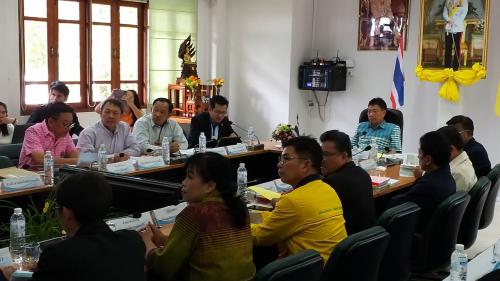ส.ป.ก.ร่วมประชุมรับมอบนโยบายด้านการเกษตรและสหกรณ์ของผู้ว่าราชการจังหวัดสระแก้ว