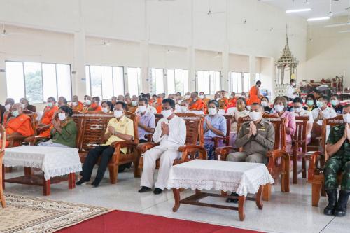 ส.ป.ก.สระแก้ว ร่วมพิธีสวดพุทธมนต์และเจริญจิตภาวนาถวายเป็นพระราชกุศลเนื่องในวันคล้ายวันสวรรคตพระจุลจอมเกล้าเจ้าอยู่หัว