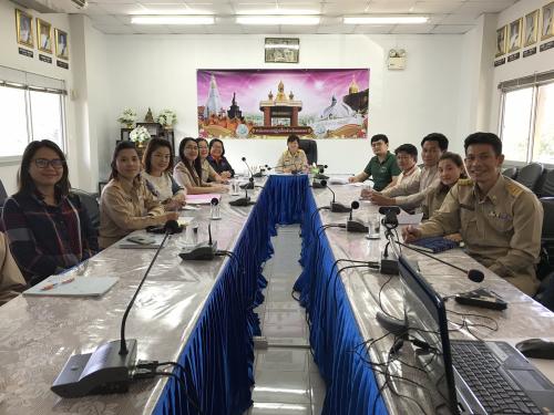 ประชุมทางไกลออนไลน์ (Web Conference) เพื่อรับทราบข้อสั่งการนโยบายเร่งด่วนที่สำคัญจากท่านเลขาธิการ ส.ป.ก.และรับทราบความก้าวหน้าผลการดำเนินงานตามแผนของ ส.ป.ก.จากกอง/สำนัก