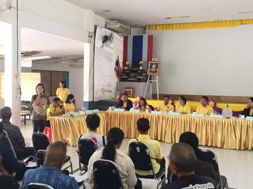 ประชุมคณะทำงานส่งเสริมและพัฒนาอาชีพตามนโยบายที่ดินจังหวัดสกลนคร