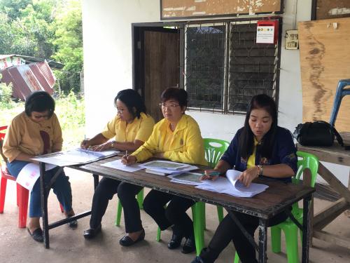 ประชุมติดตามการทำประโยชน์ของเกษตรกรโครงการแก้ไขปัญหาที่ดินทำกินเกษตรกรสภาประชาชน ๔ ภาค จังหวัดสกลนคร