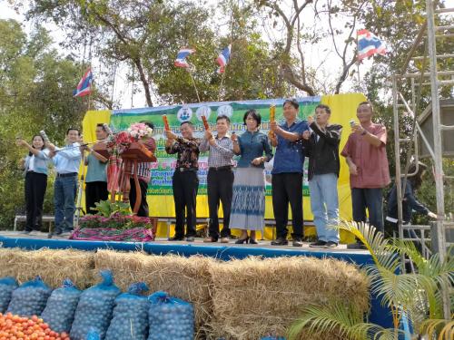 วันถ่ายทอดเทคโนโลยีเพื่อเริ่มต้นฤดูกาลผลิตใหม่ (Field Day) ณ ศูนย์เครือข่ายศูนย์เรียนรู้การเพิ่มประสิทธิภาพการผลิตสินค้าเกษตร