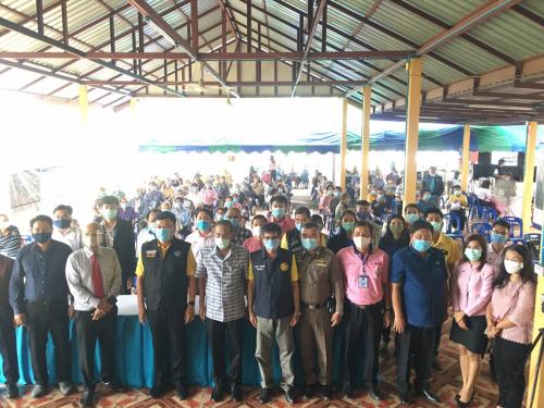 ประชุมปัจฉิมนิเทศโครงการศึกษาผลกระทบสิ่งแวดล้อมอ่างเก็บน้ำห้วยบ้านพุ่ม อันเนื่องมาจากพระราชดำริ อำเภอนิคมน้ำอูน