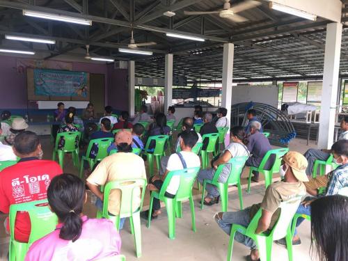จัดเวทีชุมชนเสนอความต้องการและจัดทำแผนพัฒนาต่อยอดโครงการเกษตรทฤษฏีใหม่ ตำบลนาใน อำเภอพรรณานิคม