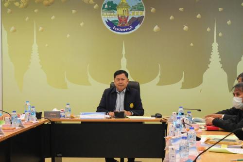 ประชุมเตรียมการตรวจราชการของผู้ตรวจราชการกระทรวงเกษตรและสหกรณ์  เขตตรวจที่ 1 จังหวัดสระบุรี  ประจำปีงบประมาณ 2563