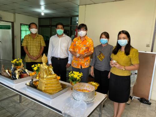 สำนักงานปฏิรูปที่ดินจังหวัดสระบุรีจัดพิธีสรงน้ำพระ เนื่องในเทศกาลสงกรานต์ปีใหม่ไทย