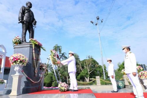 พิธีน้อมรำลึก เนื่องในวันคล้ายวันสวรรคตพระบาทสมเด็จพระจุลจอมเกล้าเจ้าอยู่หัว  วันปิยมหาราช ประจำปี ๒๕๖๓