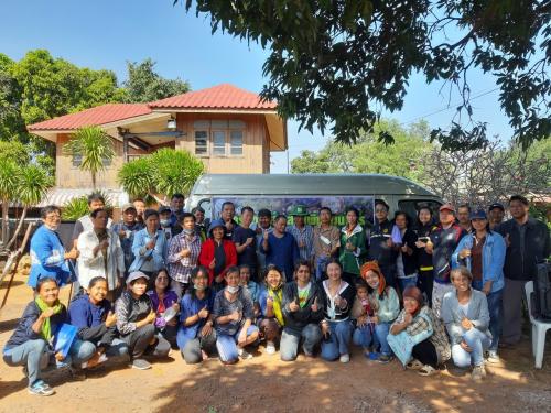 จัดกิจกรรมฝึกอบรมเกษตรกรโครงการส่งเสริมพืชสมุนไพรในเขตปฏิรูปที่ดิน ประจำปีงบประมาณ2564