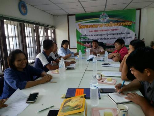 ร่วมงานบูรณาการงานโครงการระบบส่งเสริมเกษตรแปลงใหญ่ ปี 2560 ต่อเนื่อง 2561