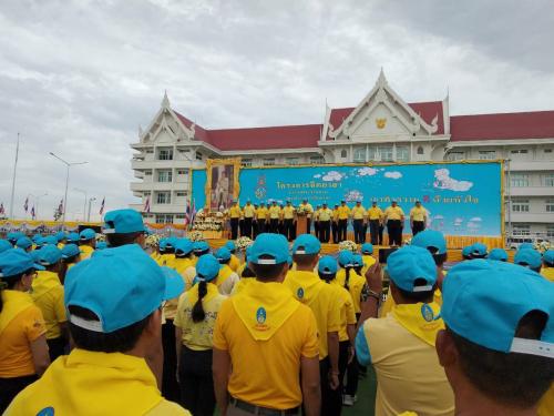 นางสาวลักษณา   มั่นเศรษฐวิทย์   ปฏิรูปที่ดินจังหวัดสระบุรี มอบหมายให้เวรพิธี สำนักงานการปฏิรูปที่ดินจังหวัดสระบุรี เข้าร่วมกิจกรรม โครงการจิตอาสา