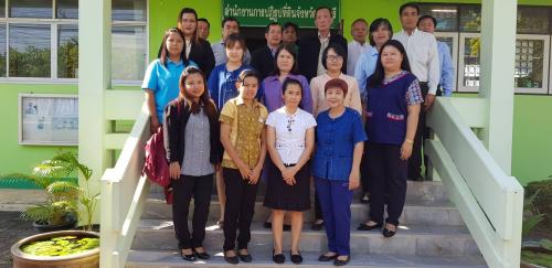 นายเลิศศักดิ์ สุขสวัสดิ์ ผู้ตรวจราชการกรม และคณะลงพื้นที่ตรวจราชการ ณ สำนักงานการปฏิรูปที่ดินจังหวัดสระบุรี เพื่อติดตามผลการดำเนินงานตามแผนงานและโครงการ พร้อมตรวจเยี่ยมสำนักงาน 