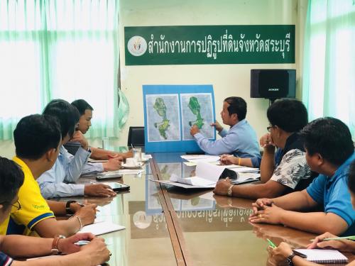 ประชุมสรุปแนวทางในการดำเนินงาน จัดกิจกรรมโครงการจิตอาสาสืบสานศาสตร์พระราชาสู่การพัฒนาอย่างยั่งยืน “กสิกรรมธรรมชาติปลอดสารพิษ