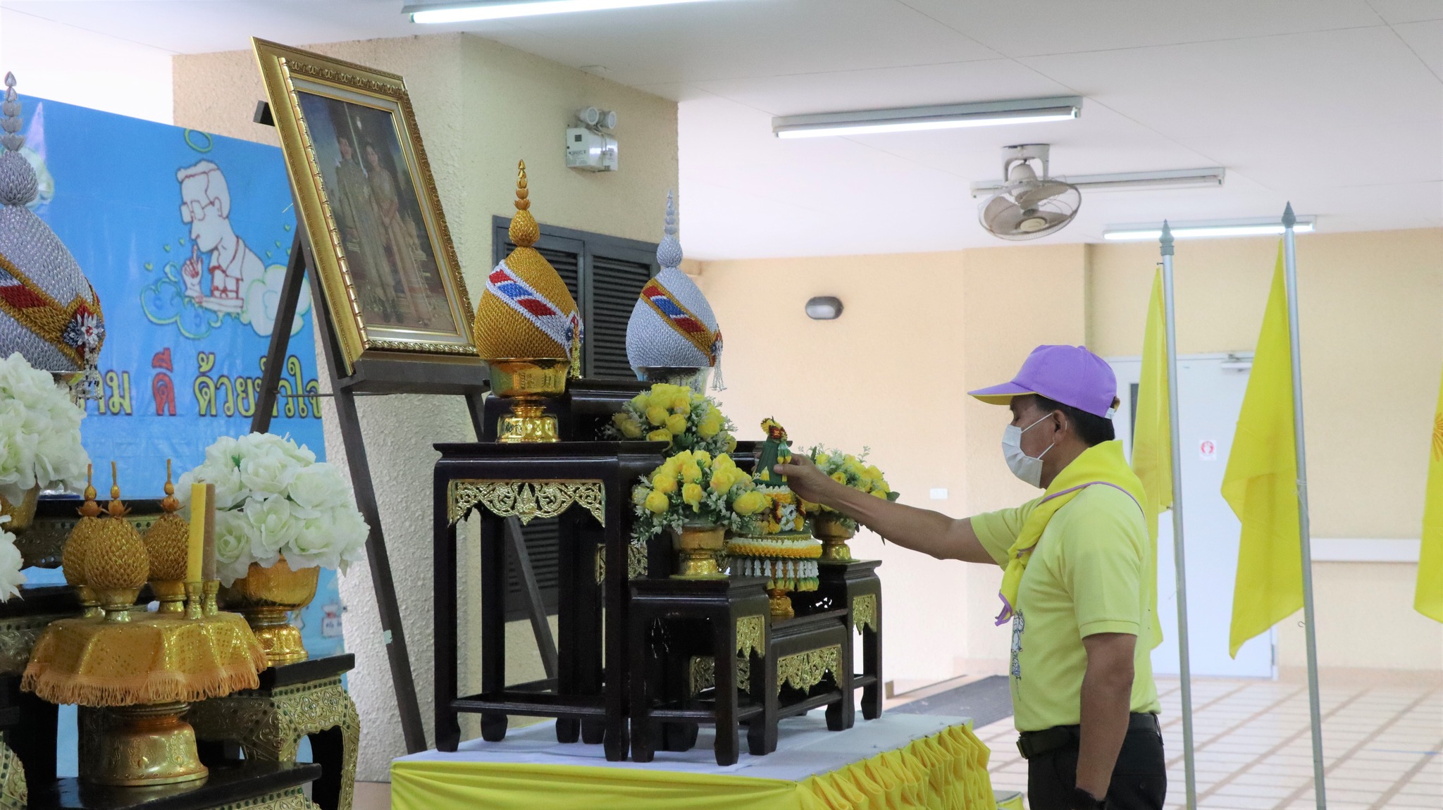 ส.ป.ก.สตูล เข้าร่วมกิจกรรมจิตอาสาพัฒนาในโอกาสวันสำคัญของชาติไทย เนื่องในวันมหิดล
