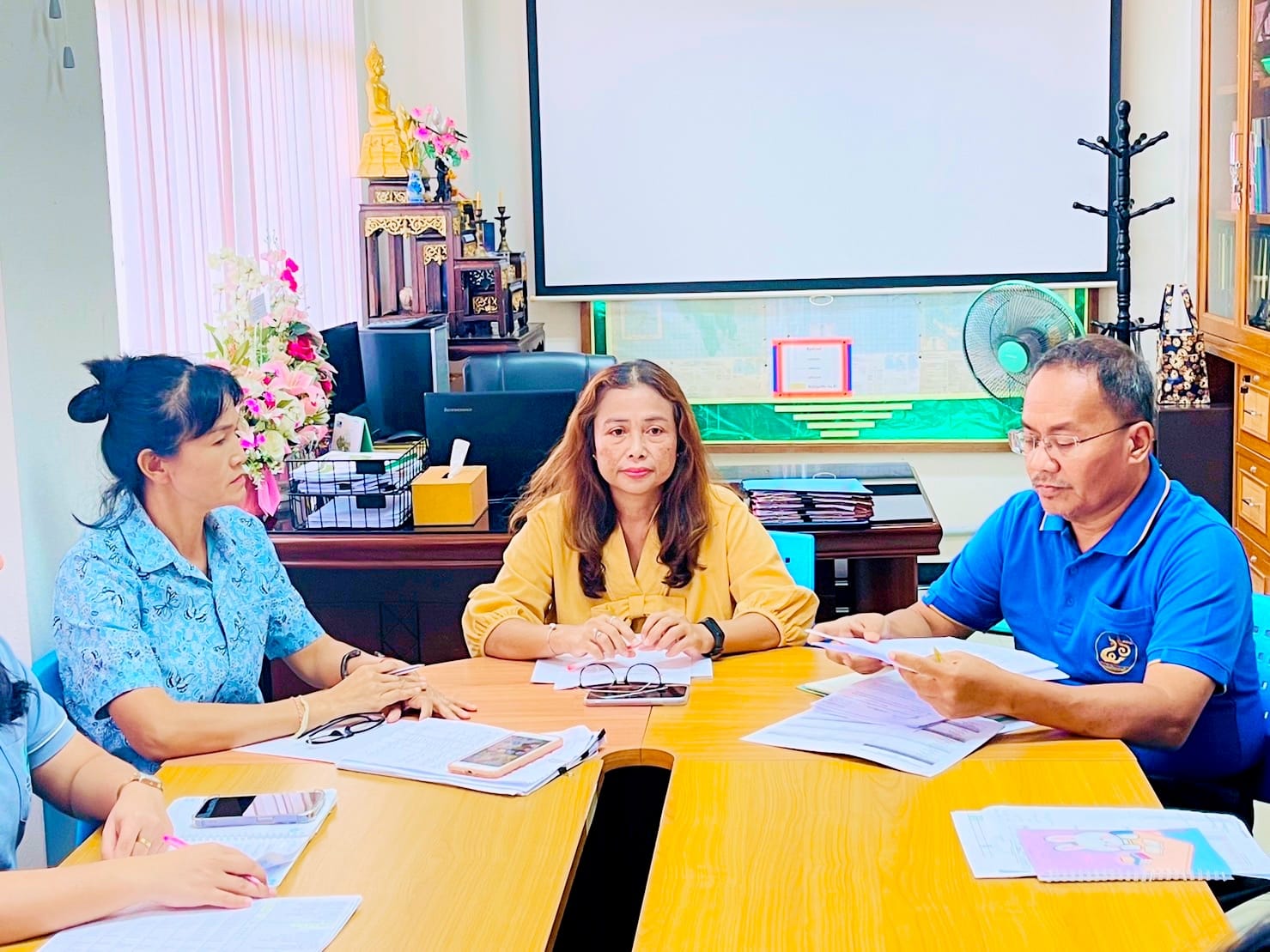 ส.ป.ก.สตูล จัดประชุม สำนักงาน ครั้งที่ 11/2566