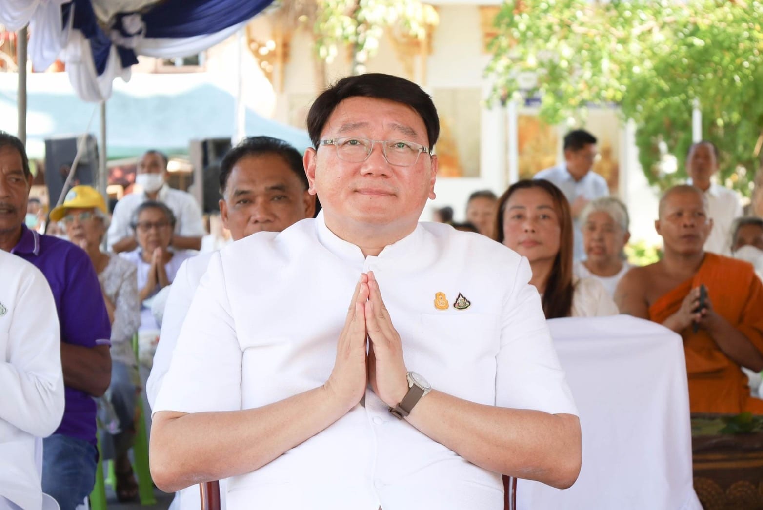 ปฏิรูปที่ดินจังหวัดสตูล ร่วมพิธีแห่ผ้าขึ้นห่มพระบรมธาตุเจดีย์ศรีเมืองใต้