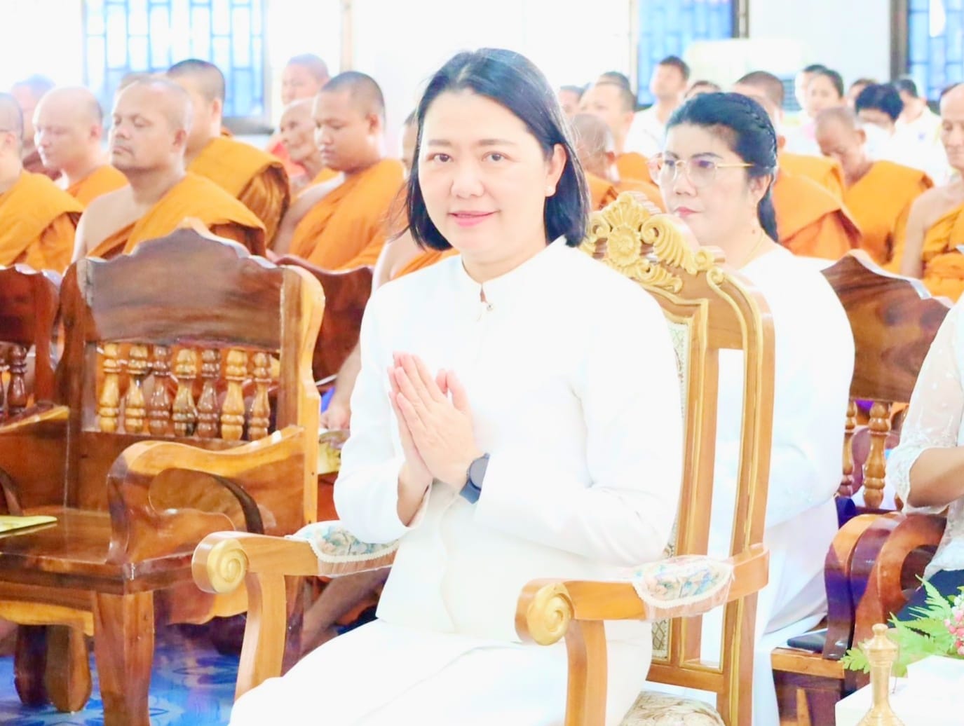 ปฏิรูปที่ดินจังหวัดสตูล ร่วมพิธีเจริญพระพุทธมนต์เฉลิมพระเกียรติ ถวายพระพรชัยมงคลแด่พระบาทสมเด็จพระเจ้าอยู่หัว เนื่องในโอกาสวันเฉลิมพระชนมพรรษา 6 รอบ 28 กรกฎาคม 2567 ประจำเดือนตุลาคม 2567