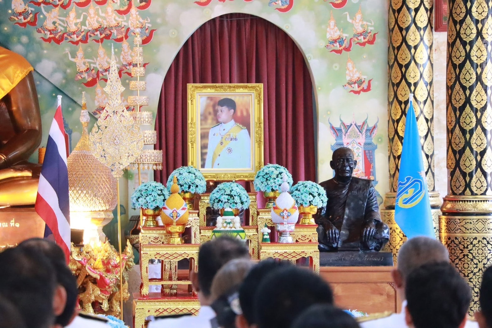 ปฏิรูปที่ดินจังหวัดสตูล ร่วมพิธีเจริญพระพุทธมนต์ และพิธีลงนามถวายพระพร สมเด็จพระเจ้าลูกยาเธอ เจ้าฟ้าทีปังกรรัศมีโชติ มหาวชิโรตตมางกูร สิริวิบูลยราชกุมาร เนื่องในโอกาสวันคล้ายวันประสูติ