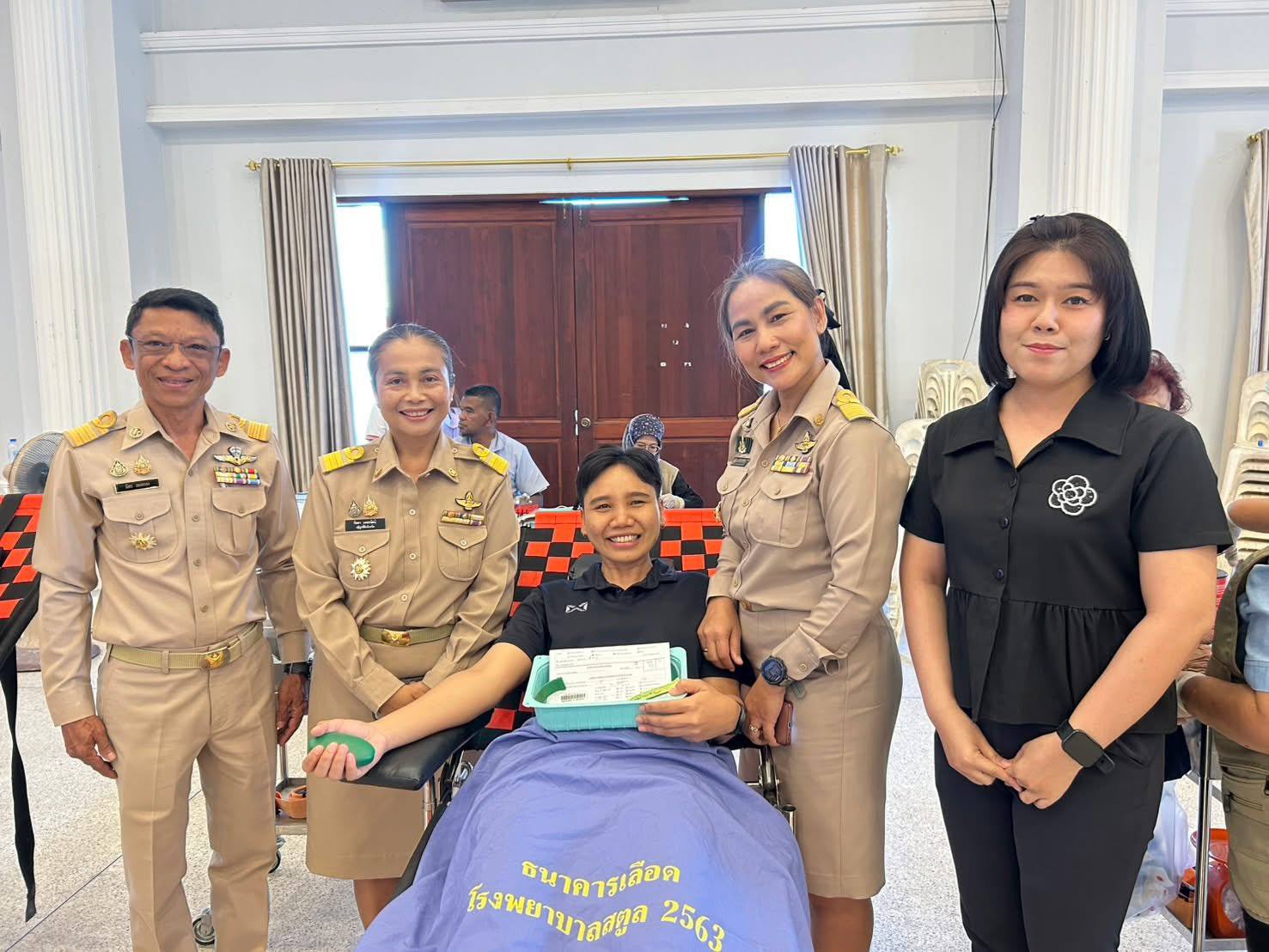 title - ปฏิรูปที่ดินจังหวัดสตูล ร่วมกิจกรรมบริจาคโลหิตเนื่องในวันสหกรณ์แห่งชาติ ประจำปี 2569