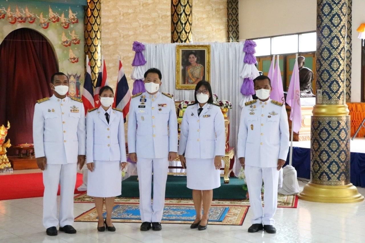 สำนักงานการปฏิรูปที่ดินจังหวัดสตูล (ส.ป.ก.สตูล) ร่วมพิธีเจริญพระพุทธมนต์สมโภชพระเจดีย์ หรือพระพุทธรูปสำคัญ เฉลิมพระเกียรติสมเด็จพระนางเจ้าสุทิดา พัชรสุธาพิมลลักษณ พระบรมราชินี เนื่องในโอกาสวันเฉลิมพระชนมพรรษา 3 มิถุนายน 2565                          
