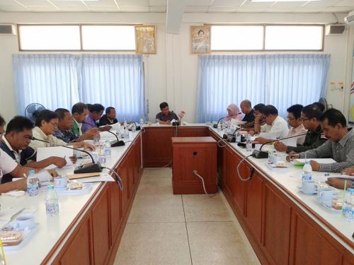 การประชุมคณะอนุกรรมการปฏิรูปที่ดินอำเภอทุ่งหว้า ครั้งที่ 1/2558 