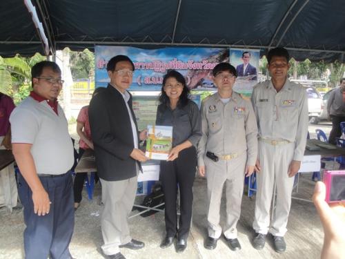 โครงการคลินิกเกษตรเคลื่อนที่ในพระราชานุเคราะห์ฯ ร่วมกับโครงการออกหน่วยบำบัดทุกข์ บำรุงสุข สร้างรอยยิ้มให้ประชาชนจังหวัดสตุล ประจำปีพุทธศักราช 2557  