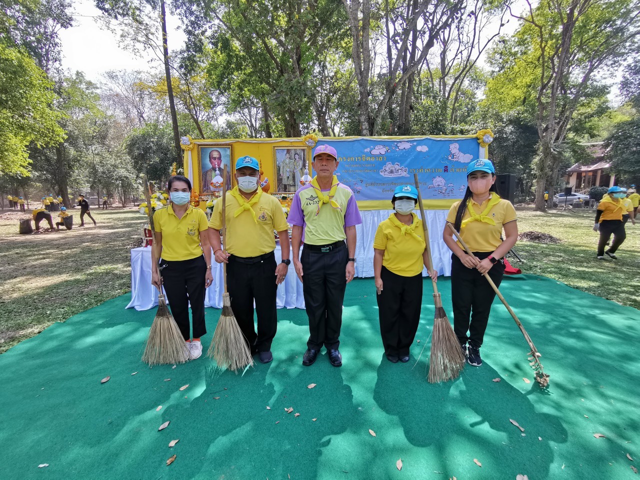 กิจกรรมจิตอาสาพัฒนาปรับภูมิทัศน์ วันที่ระลึกพระบาทสมเด็จพระพุทธเลิศหล้านภาลัย ประจำปี 2566